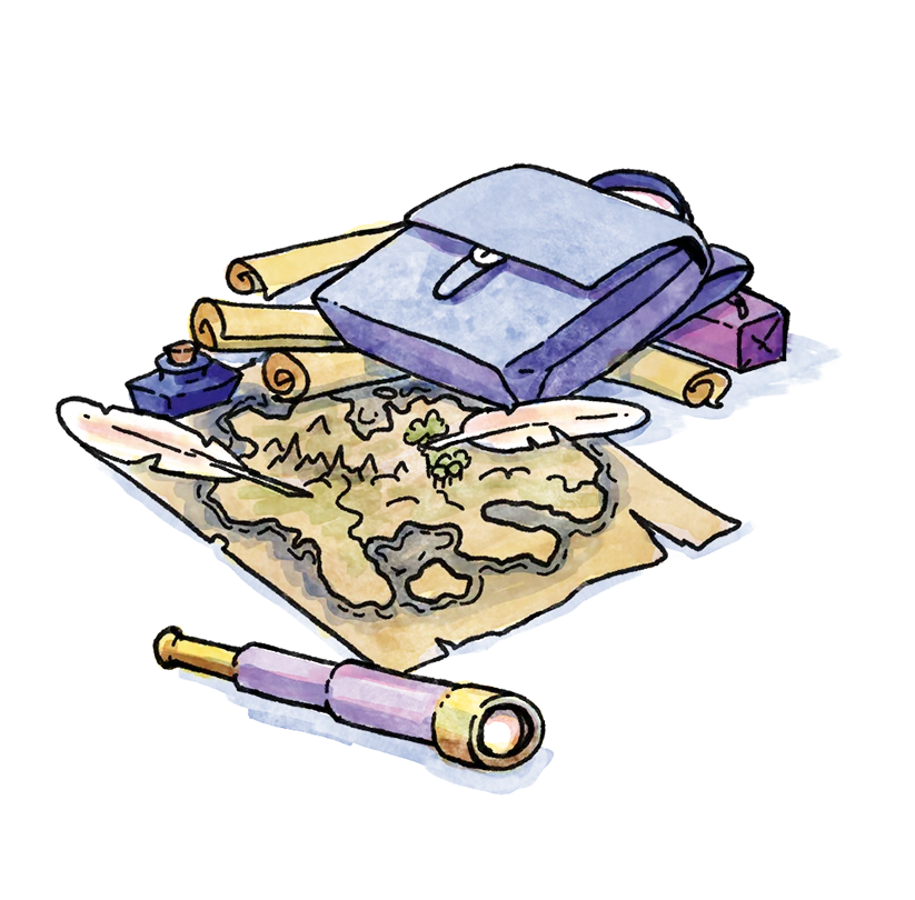 Abenteuerkarten & eigene Illustrationen