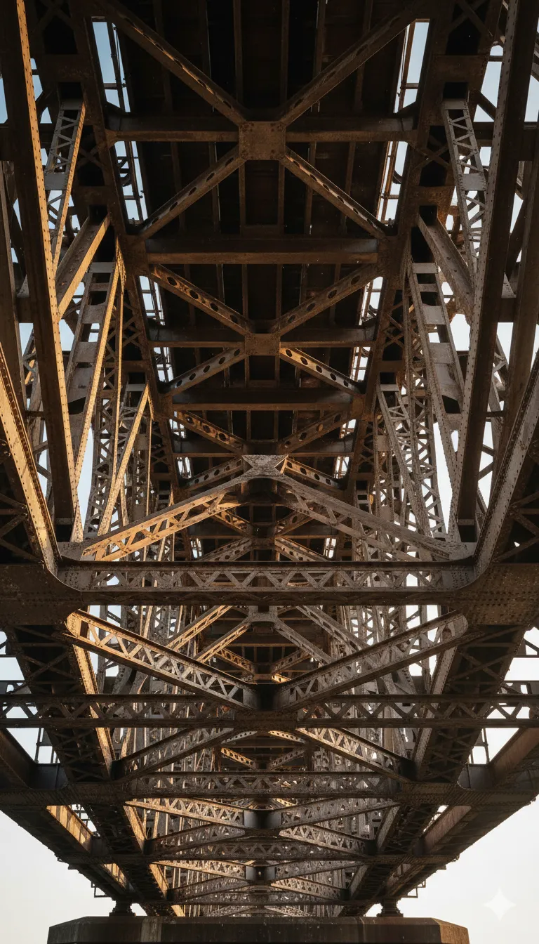 Brücke von unten