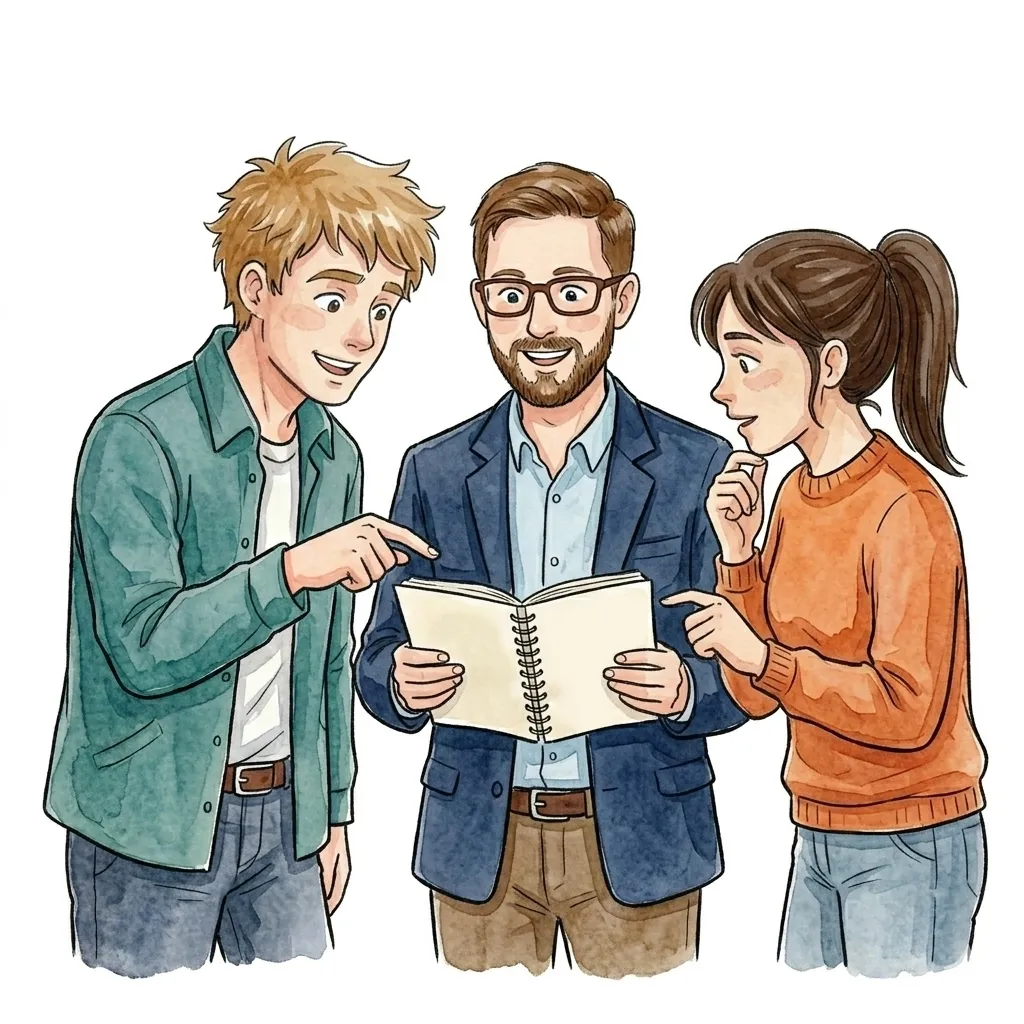 Schulteam im Workshop